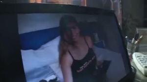 Huge BBC Shemale, A Blond GG And A Guyenjoy