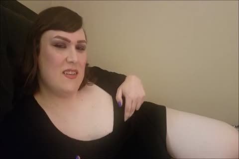 Trans gigantic nice-looking woman Playing With Herself