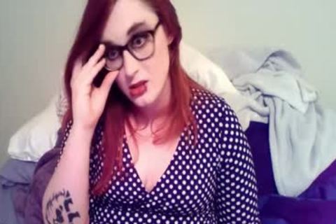 BBW Redhead Teen Tranny Masturbates Dick