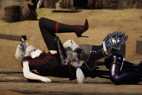 Futa - RWBY - Dark Elf X Salem - 3D Porn