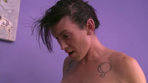 Transsensual - Big boobs River Stark blowjob video