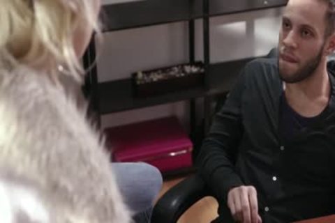 slender Tbabe Lena Kelly receives good butthole sex In The Office