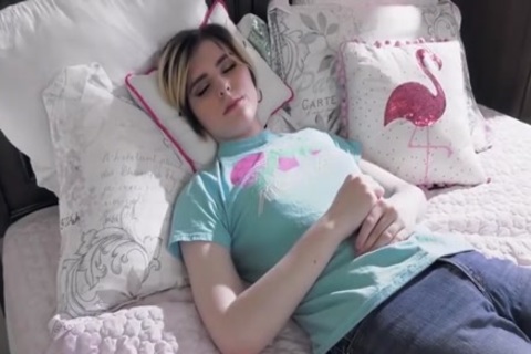 College Trans girls fuck Each Other In A threesome