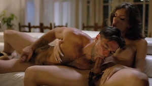 Transsensual.com: Jade Venus in sexy thongs amongst Aspen