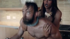 recent Stepson receives His ass bareback pound By His TS Stepmother