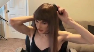 Long Dick Brunette Trans Cutie Camshows Solo