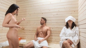 Sneaky Sauna Fuckfest