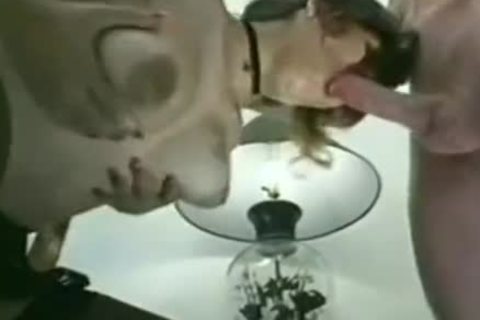 Vintage pair sucking And nailing act